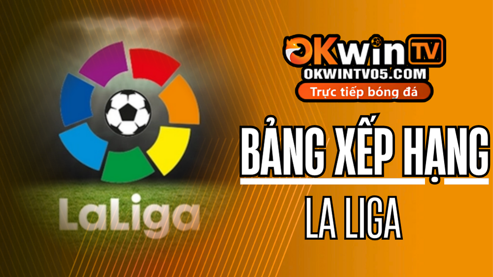 BXH La Liga – Tây Ban Nha mới nhất trên OKWINTV